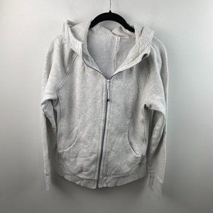 Lululemon Scuba Hoodie Light Gray 10